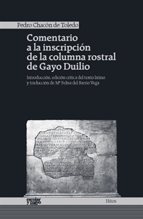 Books Frontpage Comentario a la inscripción de la columna rostral de Gayo Duilio