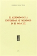 Front pageAlumnado De La Universidad De Valladolid En El Siglo XIX (1837-