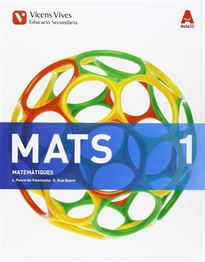Books Frontpage MATS 1 (Matematiques ESO) Aula 3D