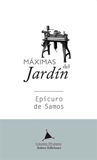 Books Frontpage Maximas del jardín. Epicuro de Samos