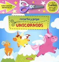 Books Frontpage Recorta y pega unicornios