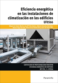Books Frontpage Eficiencia energética en las instalaciones de climatización en los edificios