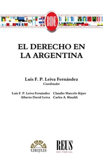 Books Frontpage El Derecho en la Argentina