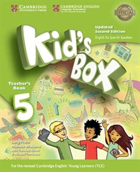 Books Frontpage Kid's Box Level 5 Teacher's Book Updated English for Spanish Speakers 2nd Edition