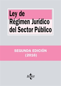 Books Frontpage Ley de Régimen Jurídico del Sector Público