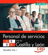 Books Frontpage Personal de servicios. Junta de Castilla y León. Temario Vol.I