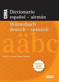 Books Frontpage Diccionario Nuevo Cima Español-Alemán. Wörterbuch Alemán-Español