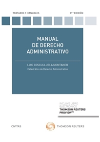 Books Frontpage Manual de derecho administrativo (Papel + e-book)