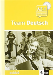 Books Frontpage Team Deustch 3 Arbeitsbuch - Cuaderno de ejercicios + CD Nivel A2.1
