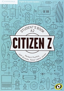 Books Frontpage Citizen Z A2 Student's Book with Augmented Reality