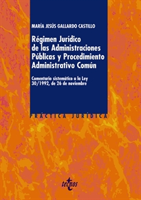 Books Frontpage Régimen Jurídico de las Administraciones Públicas y del Procedimiento Administrativo Común