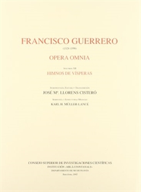 Books Frontpage Opera omnia. Tomo XII. Himnos de vísperas