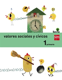 Books Frontpage Valores sociales y cívicos. 1 Primaria. Savia