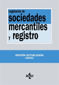 Books Frontpage Legislación de sociedades mercantiles y registro