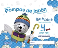 Books Frontpage Pompas de jabón. Bubbles age 4. Pre-primary Education. First Term