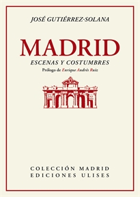 Books Frontpage Madrid, Escenas Y Costumbres (2ªed)