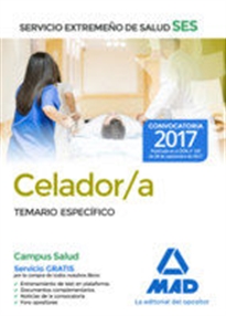 Books Frontpage Celador del Servicio Extremeño de Salud (SES). Temario Específico