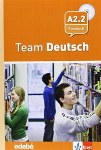 Books Frontpage Team Deustch 4 Kursbuch+2 CD's - Libro del alumno - A2.2