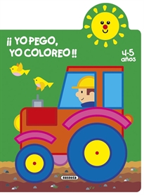 Books Frontpage ¡Yo pego, yo coloreo! 4-5 años