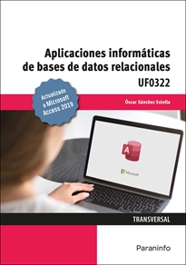 Books Frontpage Aplicaciones informáticas de bases de datos relacionales. Microsoft Access 2019