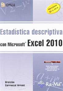 Books Frontpage Estadística descriptiva con Microsoft Excel 2010
