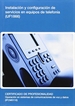 Front pageInstalación y configuración de servicios en equipos de telefonía (UF1866)