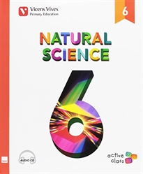 Books Frontpage Natural Science 6 + CD (Active Class) Andalucia