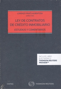 Books Frontpage Ley de Contratos de Crédito Inmobiliario. Estudios y comentarios (Papel + e-book)