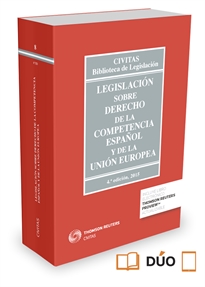 Books Frontpage Legislación sobre Derecho de la Competencia español y de la Unión Europea (Papel + e-book)
