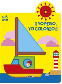 Books Frontpage ¡Yo pego, yo coloreo! 4-5 años