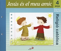 Books Frontpage Projecte Maná, Jesús és el meu amic, religió catòlica, E.I., 4 anys Valenciano