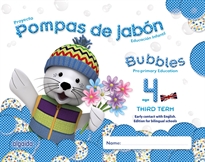 Books Frontpage Pompas de jabón. Bubbles age 4. Pre-primary Education. Third Term