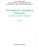 Front pageRecopilación Legislativa Española de Interés para el Sector Alimentario (3ª Edición)