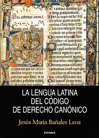 Books Frontpage La lengua latina del Código de Derecho Canónico