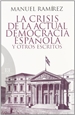 Front pageLa crisis de la actual democracia española y otros escritos