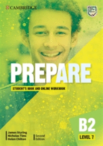 Books Frontpage Prepare Second edition. Student's Book and Online Workbook. Level 7