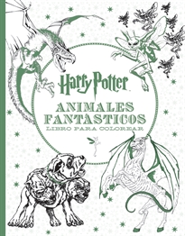 Books Frontpage Harry Potter-Animales Fantásticos Libro Para Colorear