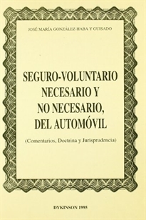 Books Frontpage Seguro-voluntario necesario y no necesario del automóvil
