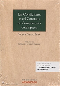 Books Frontpage Las condiciones en el contrato de compraventa de empresa (Papel + e-book)