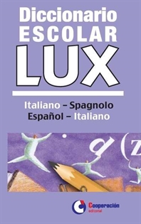 Books Frontpage Diccionario Escolar Lux Italiano-Español