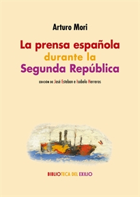 Books Frontpage La prensa española durante la Segunda República