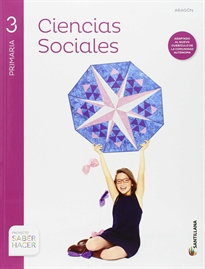 Books Frontpage Ciencias Sociales + Atlas 3 Primaria Aragon