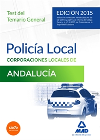 Books Frontpage Policía Local de Andalucía. Test del Temario General
