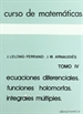 Front pageEcuaciones diferenciales, funciones e integrales (Curso de matemáticas)