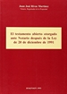 Front pageEl testamento abierto otorgado ante notario después de la ley de 20 de diciembre de 1991