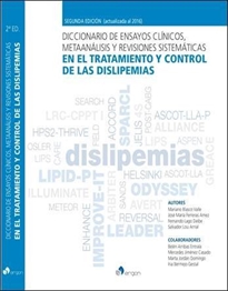 Books Frontpage Diccionario de ensayos clínicos, metaanálisis y revisiones sistemáticas en el tratamiento y control de las dislipemias