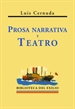 Front pageProsa narrativa y Teatro