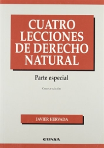 Books Frontpage Cuatro lecciones de derecho natural