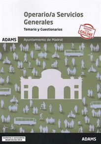 Books Frontpage Temario y Cuestionarios Operario/a Servicios Generales Ayuntamiento de Madrid