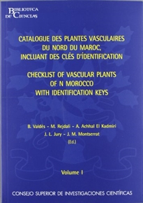 Books Frontpage Catalogue des plantes vasculaires du nord du Maroc, incluant des clés d'identification (Checklist of vascular plants of N Morocco with identification keys) (2 vol.)